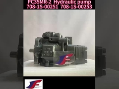 708-1s-00251 708-1s-00253 Komatsu Excavator Pc27mr-2 Pc35mr-2 এর জন্য প্রধান পাম্প