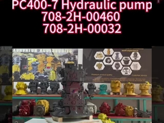 Komatsu PC400-7 PC450-7 হাইড্রোলিক প্রধান পাম্প 708-2H-00460 708-2H-00032