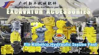 SK200-3 SK200-1 Kobelco-এর জন্য খননকারী KMX15E/23011-এর জন্য প্রধান নিয়ন্ত্রণ ভালভ