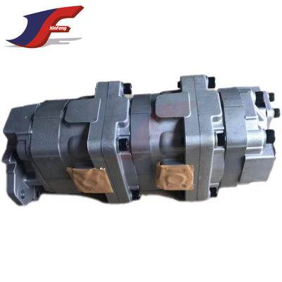 গিয়ার পাম্প 705-55-34110 705-55-34090 হাইড্রোলিক ট্রিপল পাইলট পাম্প